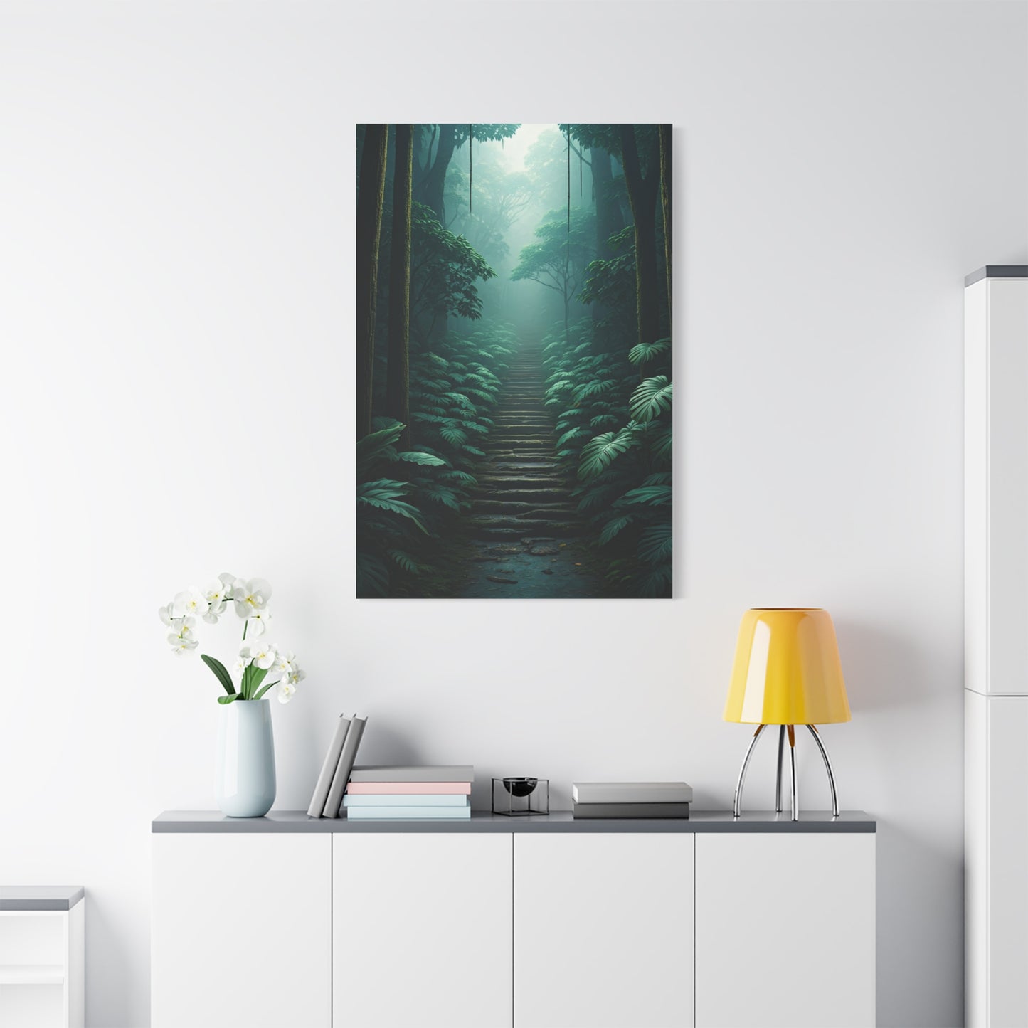Pathway Through the Mist Wall Art & Canvas Prints