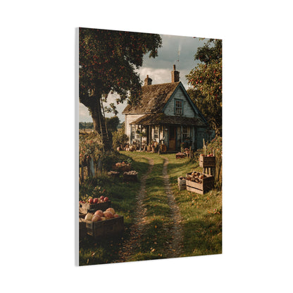 Autumn Orchard Farmhouse Harvest Wall Art & Canvas Print