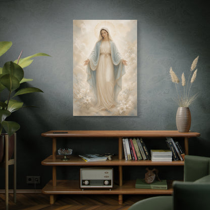 Our Lady of Grace Soft Luminous Portrait Wall Art & Canvas Print