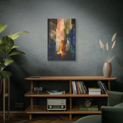 Luminous Acrylic Resin Abstract Wall Art & Canvas Print