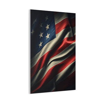 Classic Waving Stars and Stripes Wall Art & Canvas Prints