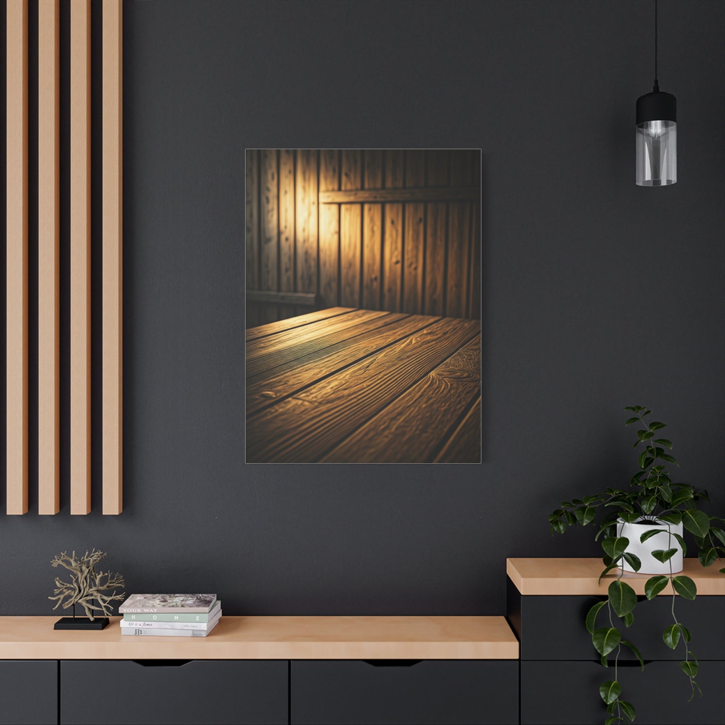 Stormlit Rustic Barn Horizon Wall Art & Canvas Prints