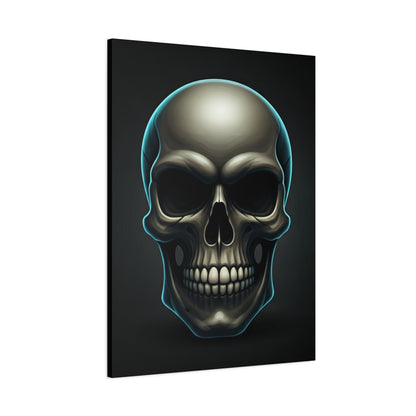 Neon Skull Dominion Wall Art & Canvas Print