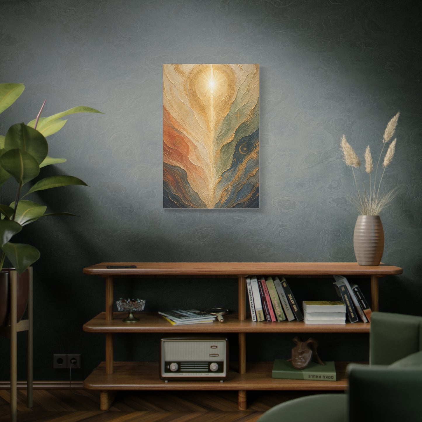 Abstract Divine Light Spiritual Wall Art & Canvas Print