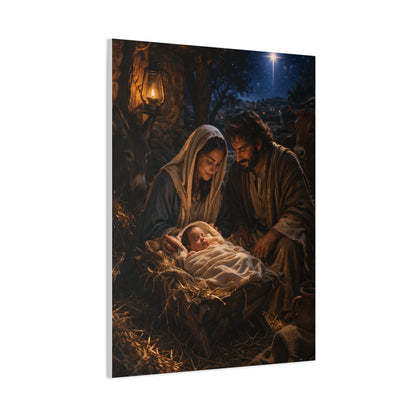 Nativity of Christ Holy Night Wall Art & Canvas Print