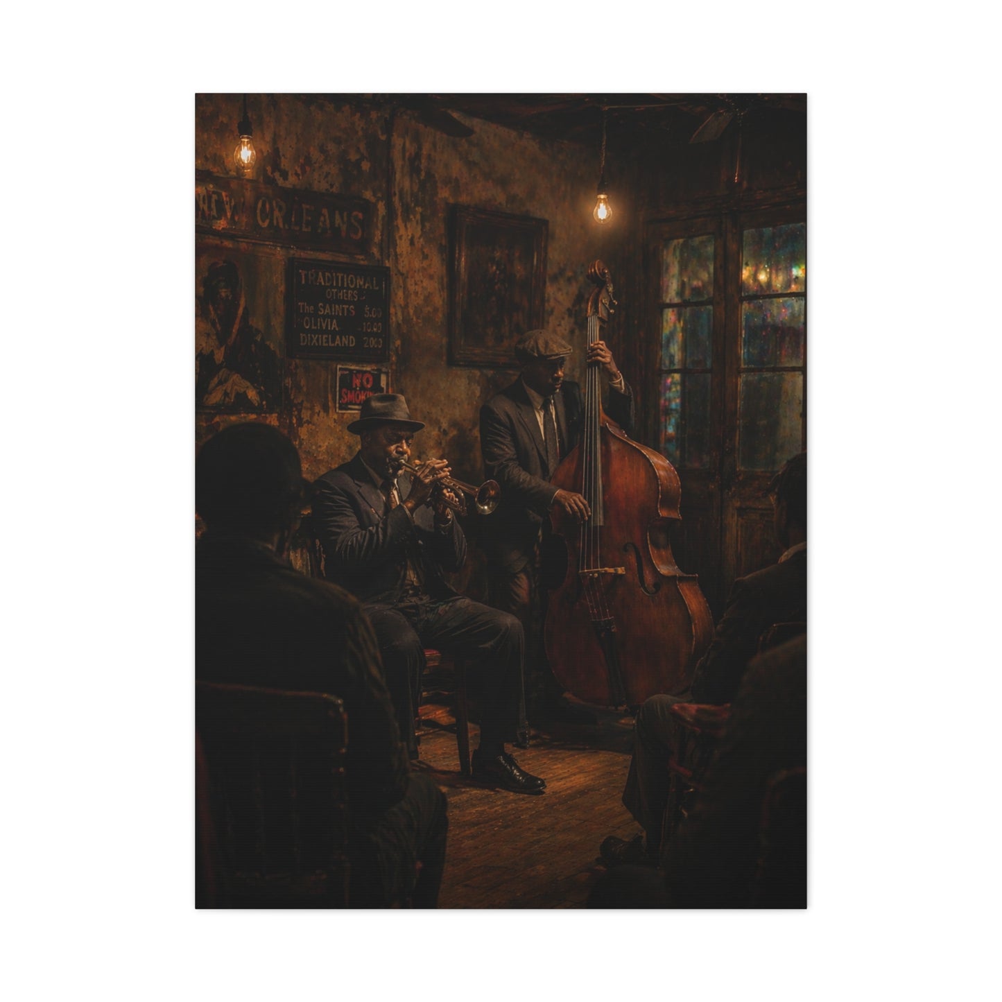 Preservation Hall Jazz Scene Wall Art & Canvas Print