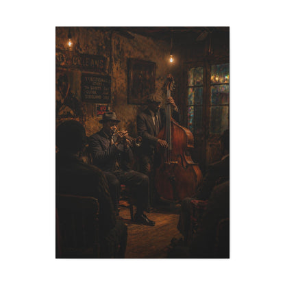 Preservation Hall Jazz Scene Wall Art & Canvas Print