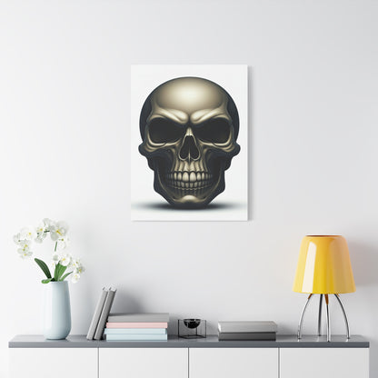 Classic Metallic Skull Wall Art & Canvas Prints