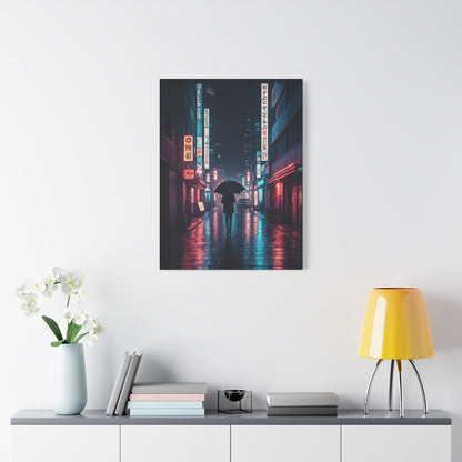 Rainlit City Solitude Wall Art & Canvas Prints