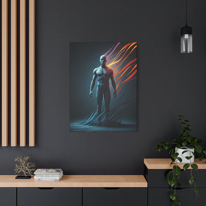 Energy Form Human Figure Wall Art & Canvas Prints