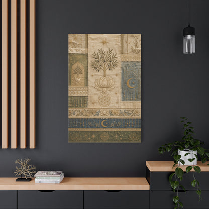 Sacred Textile Harmony Wall Art & Canvas Print