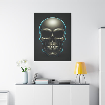Neon Skull Dominion Wall Art & Canvas Print