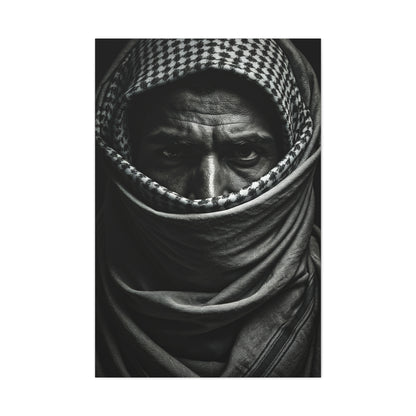Eyes of Endurance Black & White Portrait Wall Art & Canvas Prints