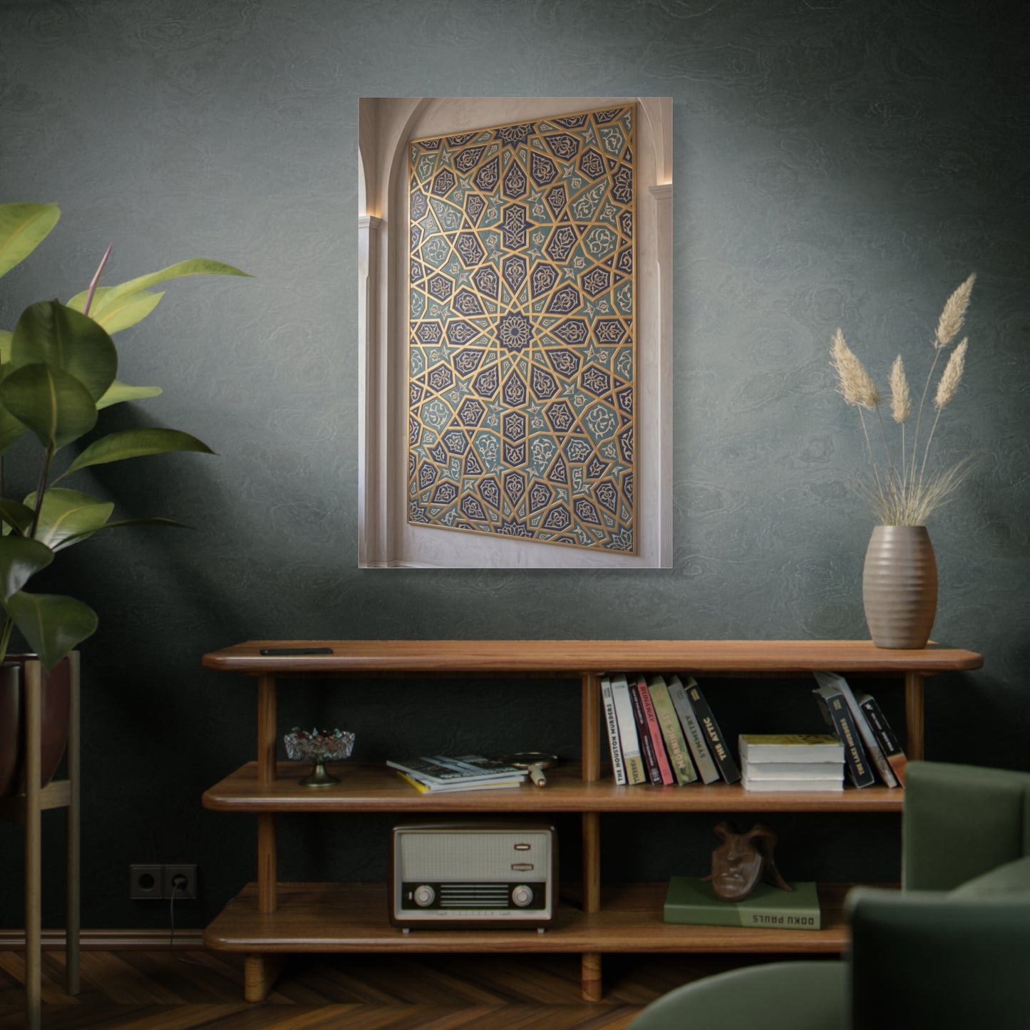 Islamic Geometric Star Pattern Wall Art & Canvas Print