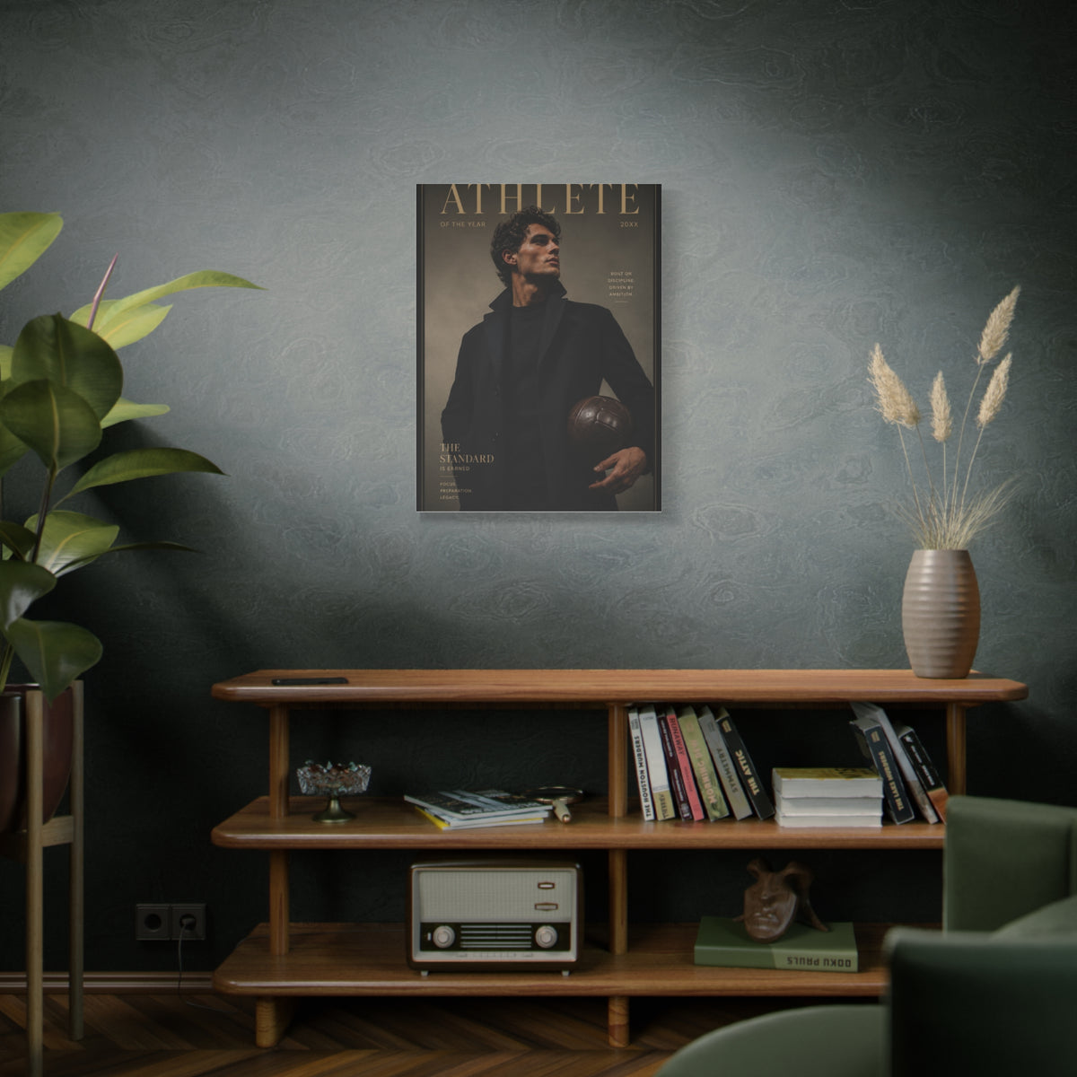 Athlete of the Year Editorial Sports Wall Art & Canvas Print
