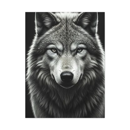 Arctic Wolf Intense Portrait Wall Art & Canvas Prints