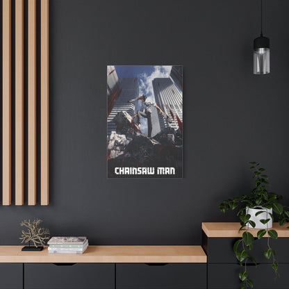 Chainsaw Man Poster Wall Art & Canvas Print