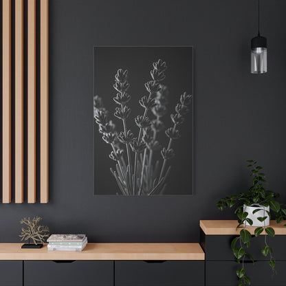 Lavender Silhouette Study Wall Art & Canvas Prints