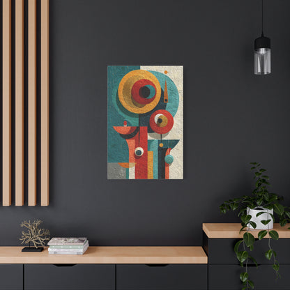 Sculptural Abstract Form Composition Wall Art & Canvas Print
