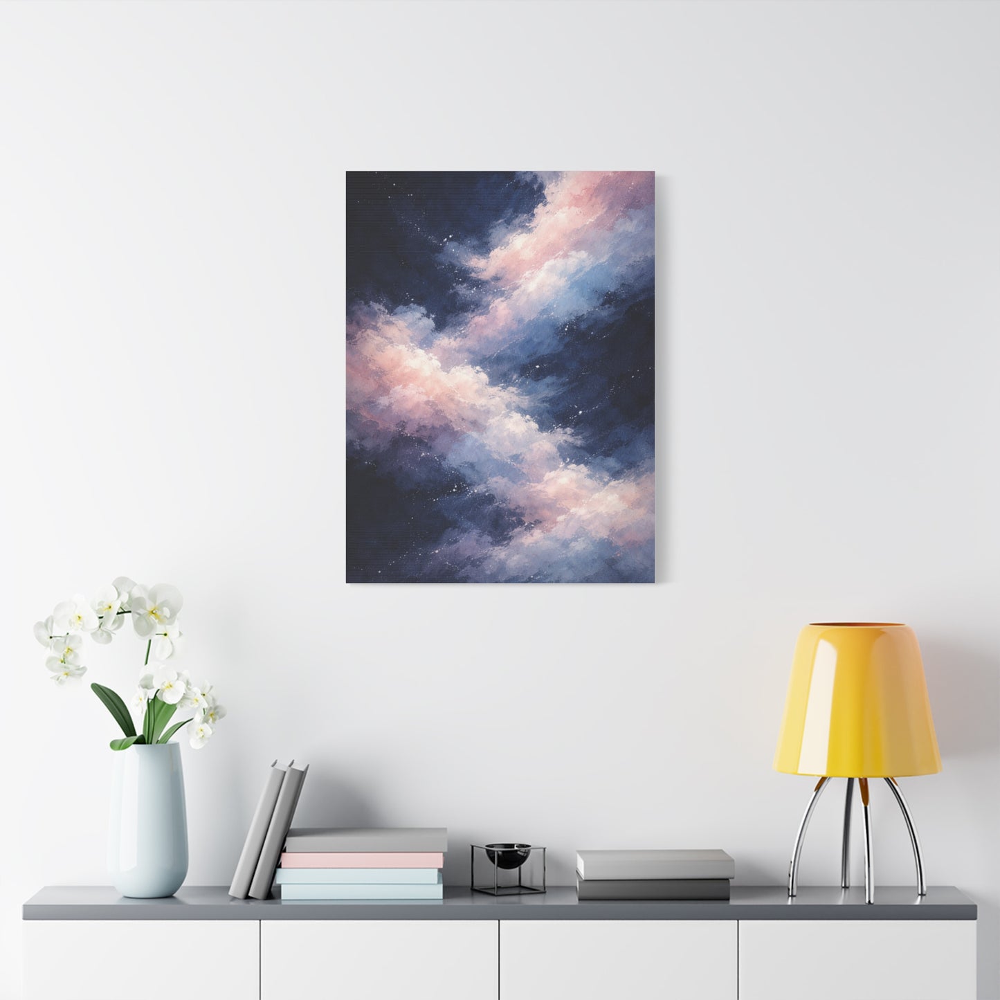 Celestial Cloudscape Abstraction Wall Art & Canvas Print