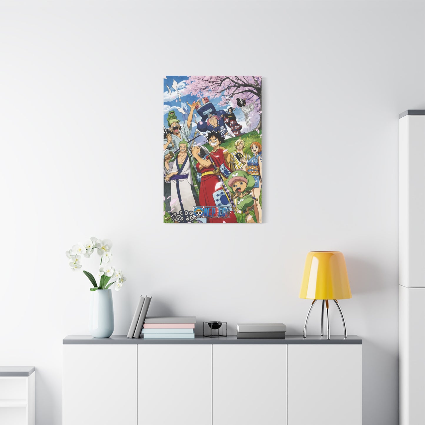 One Piece Wano Country Crew Poster Wall Art & Canvas Print