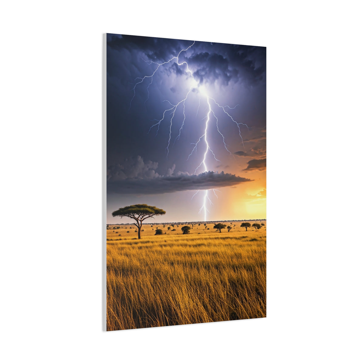 Golden Savannah Horizon Wall Art & Canvas Prints