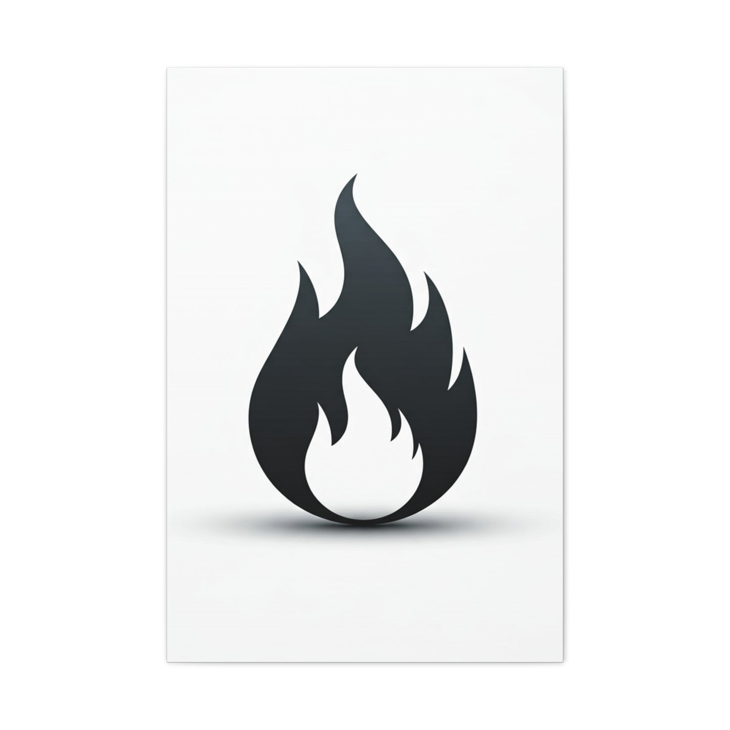 Minimal Flame Wall Art & Canvas Prints