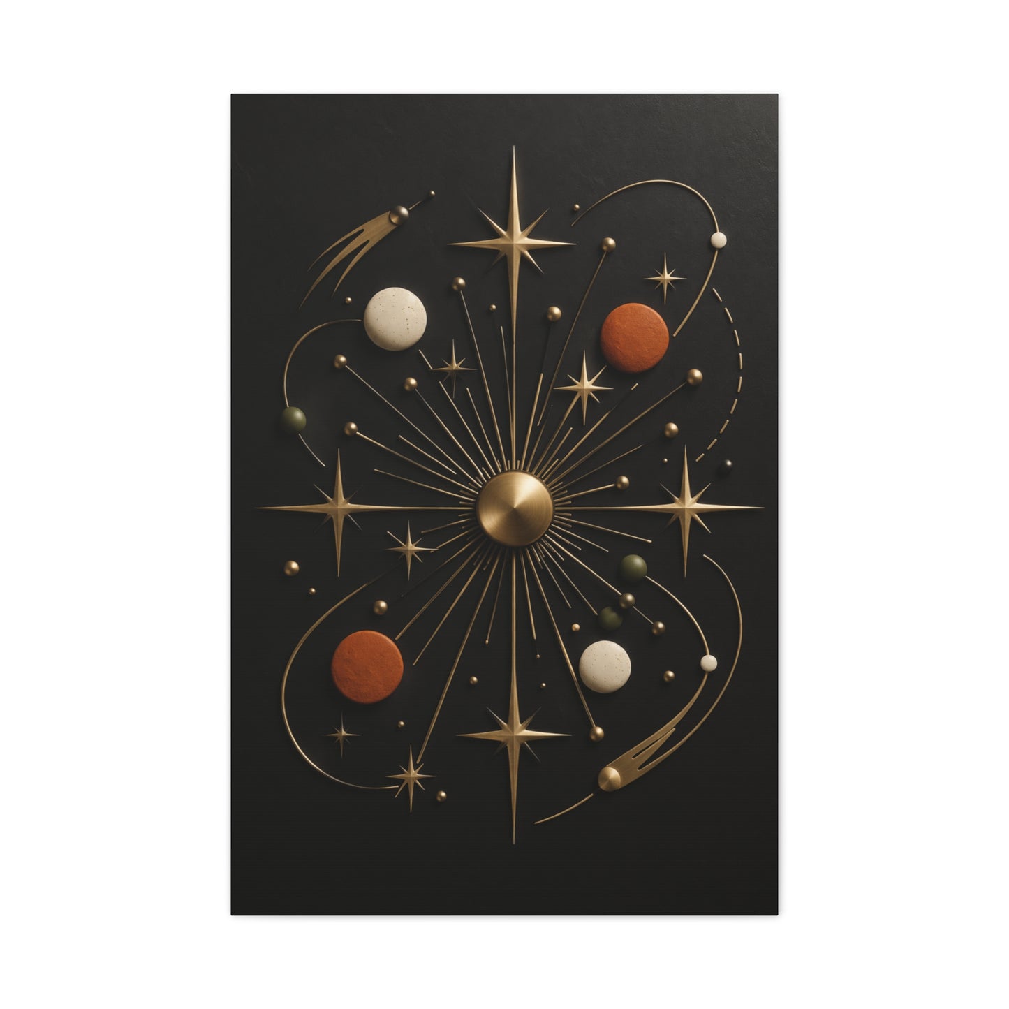 Atomic Starburst Constellation Wall Art & Canvas Print