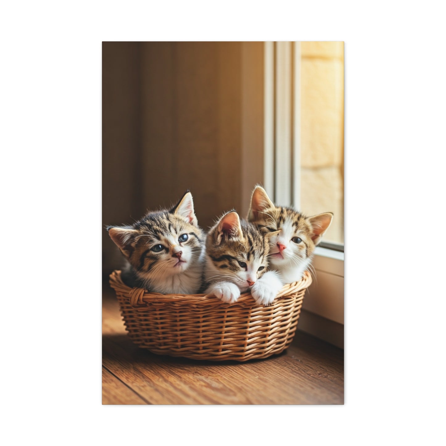 Basket of Kittens Wall Art & Canvas Prints
