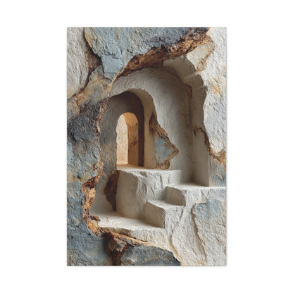 Wabi-Sabi Architectural Arch Wall Art & Canvas Print