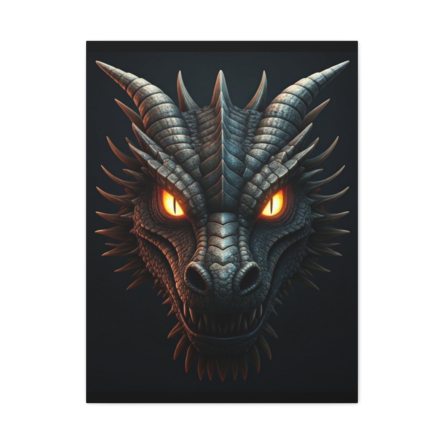 Infernal Dragon Sovereign Wall Art & Canvas Print