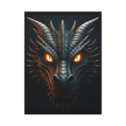 Infernal Dragon Sovereign Wall Art & Canvas Print