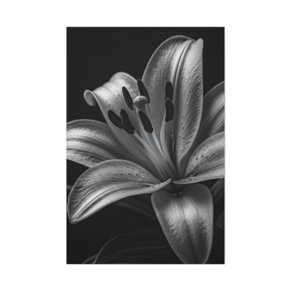 Lavender Silhouette in Low Light Wall Art & Canvas Prints