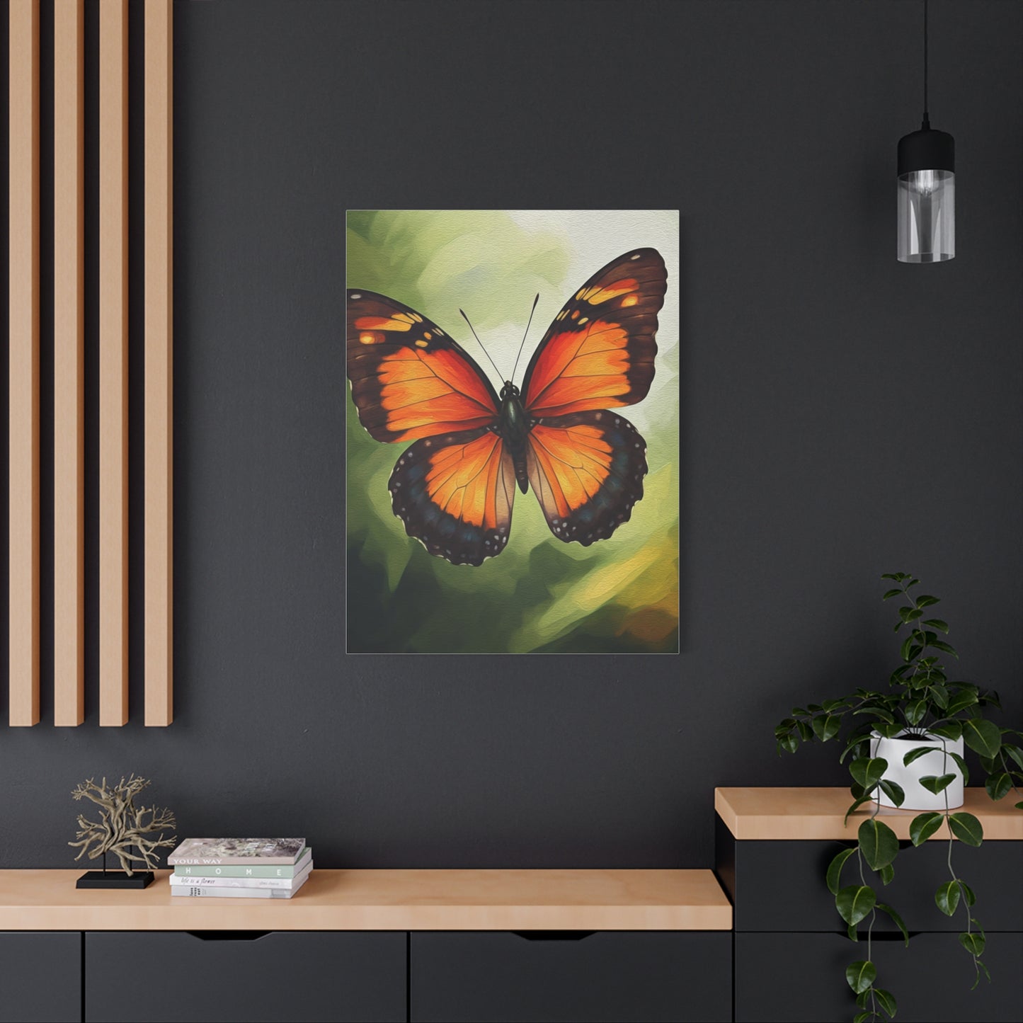 Monarch Butterfly Nature Study Wall Art & Canvas Prints