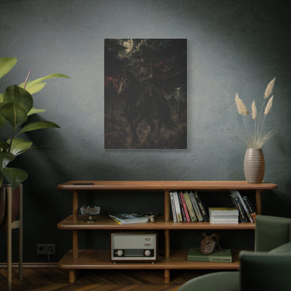 Storm Rider Gothic Western Scene Wall Art & Canvas Print