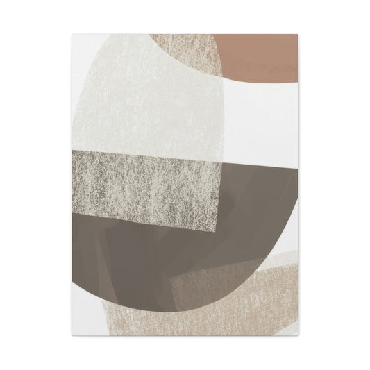 Abstract Shapes Earth Tones Wall Art & Canvas Prints