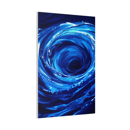 Blue Ocean Whirlpool Vortex Wall Art & Canvas Prints