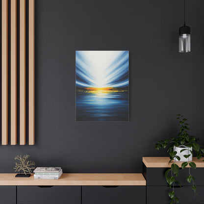 Radiant Horizon Abstract Seascape Wall Art & Canvas Prints