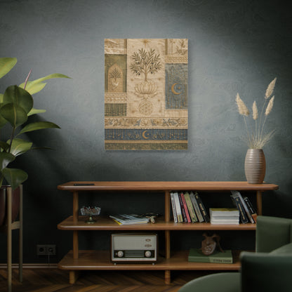 Sacred Textile Harmony Wall Art & Canvas Print
