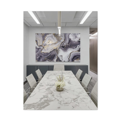 Mineral Stone Inspired Law Office Conference Wall Art & Canvas Print