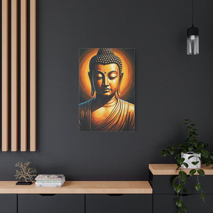 Enlightened Aura Buddha Canvas