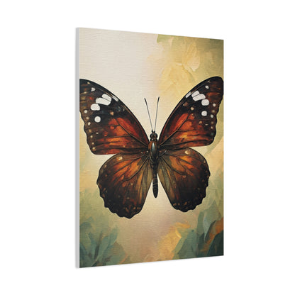 Vintage Nature Butterfly Illustration Wall Art & Canvas Prints