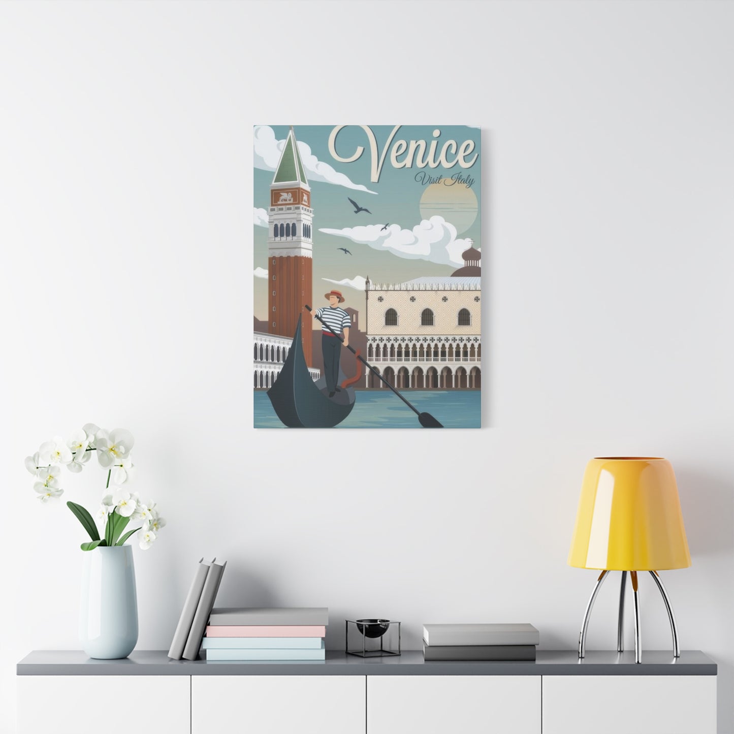 Visit Venice Travel Italy Wall Art & Canvas Prints