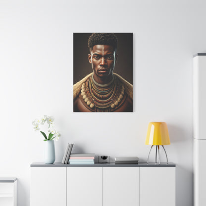 Warrior King Portrait Wall Art & Canvas Prints