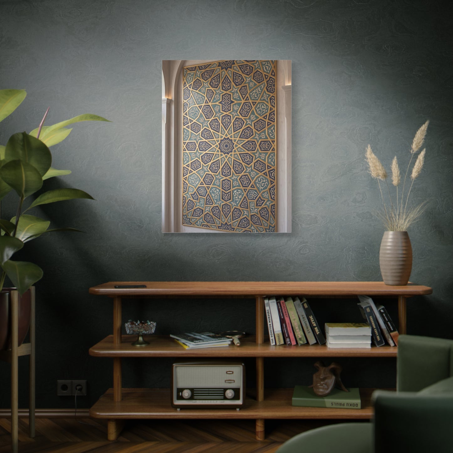 Islamic Geometric Star Pattern Wall Art & Canvas Print