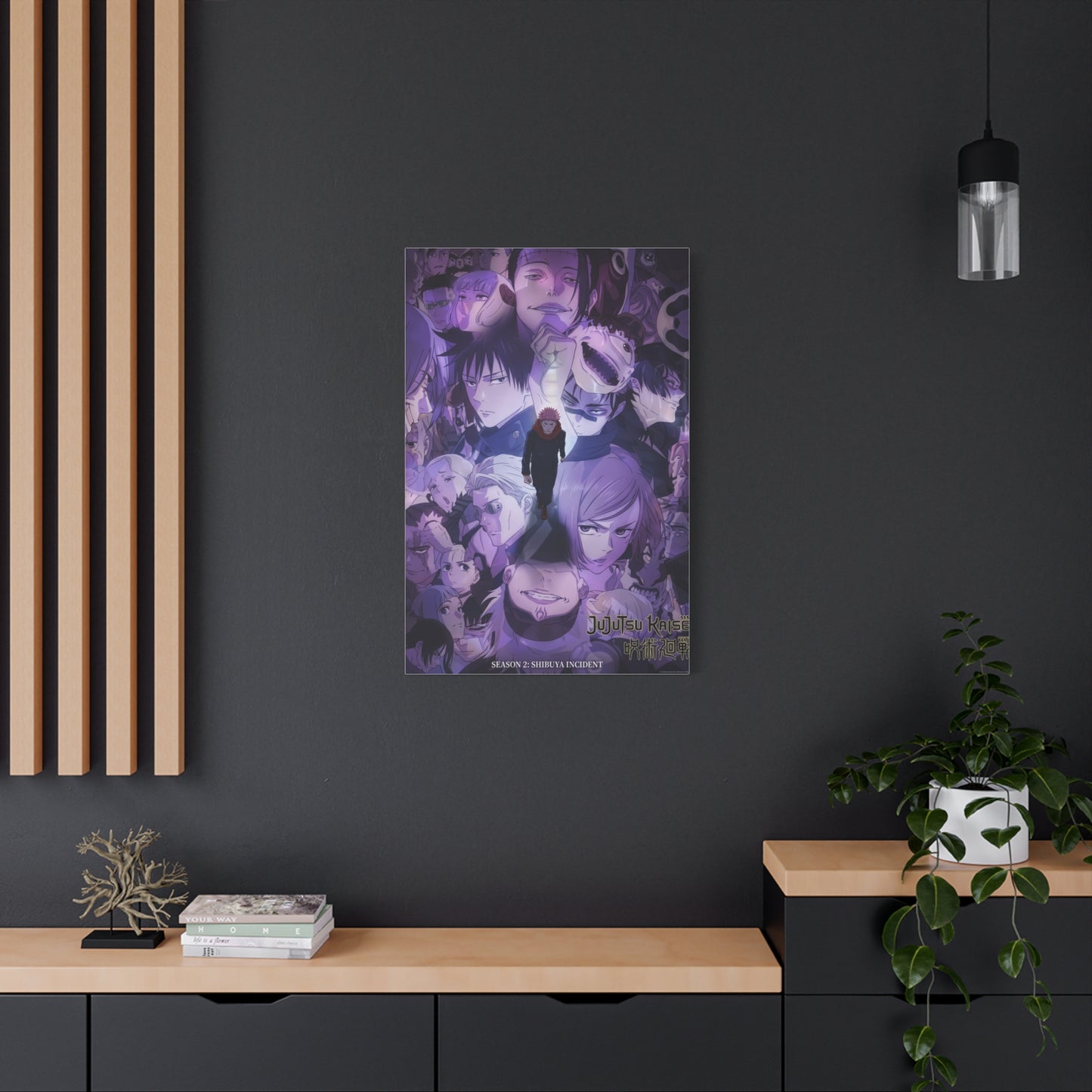 Jujutsu Kaisen Season 2: Shibuya Incident Poster Wall Art & Canvas Print