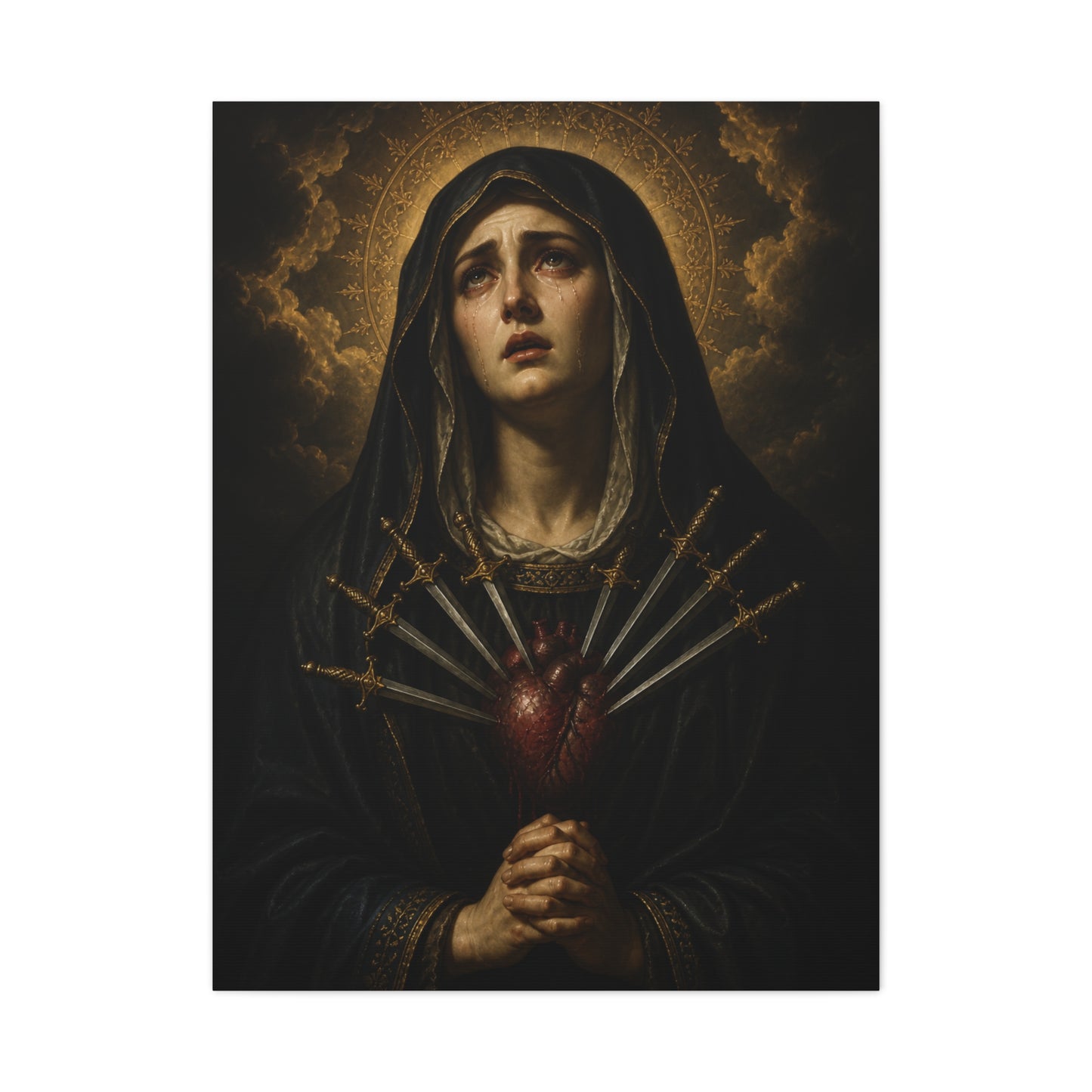 Our Lady of Sorrows Wall Art & Canvas Print