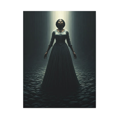 Veil of Silence Portrait Wall Art & Canvas Prints