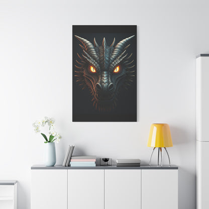 Infernal Dragon Sovereign Wall Art & Canvas Print