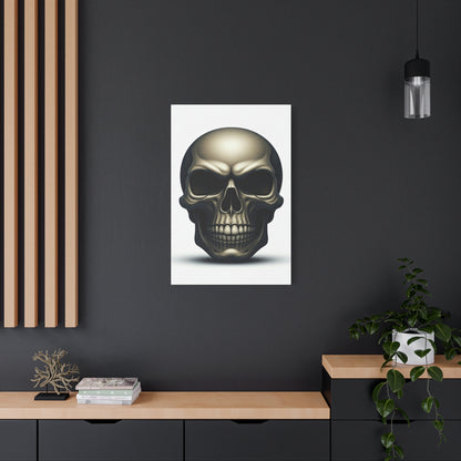 Classic Metallic Skull Wall Art & Canvas Prints